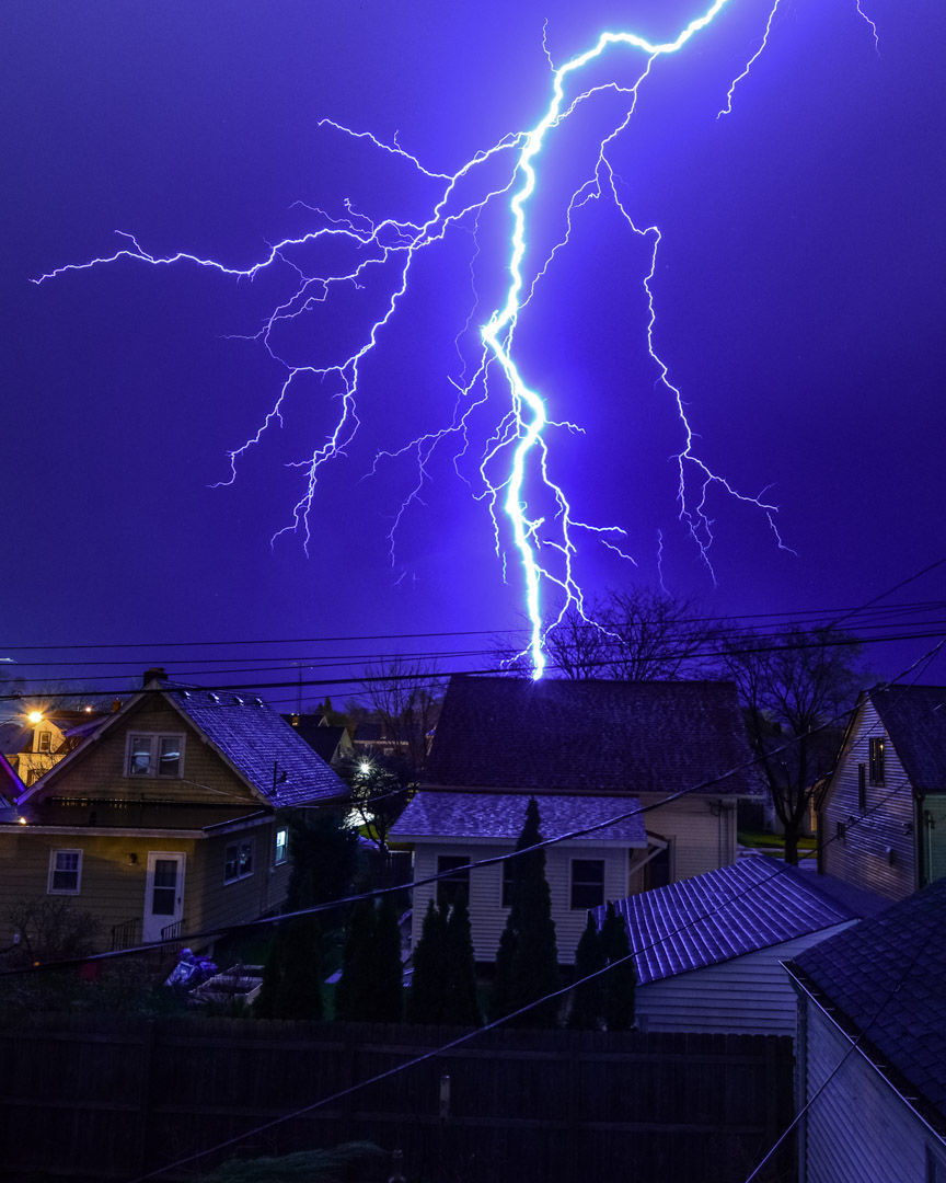 Scott Zempel: Lightning strike